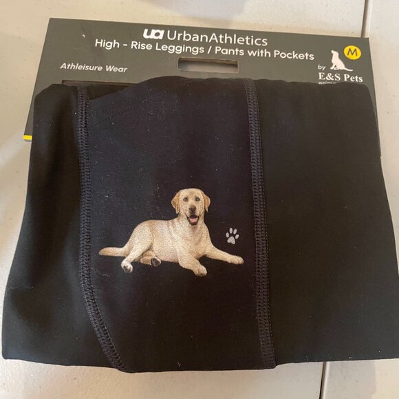 **Urban Athletics Black Leggings with Lab** - Picture 1 of 2